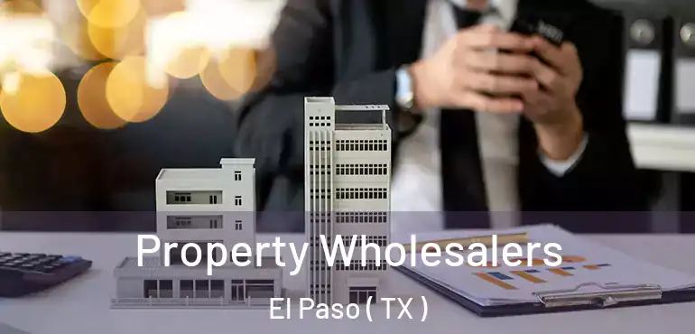  Property Wholesalers El Paso ( TX )