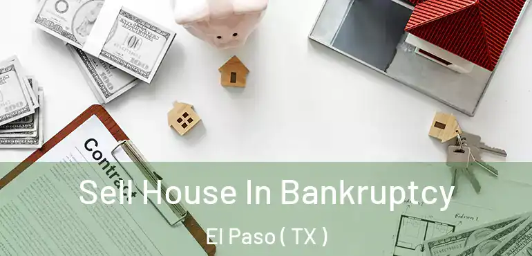  Sell House In Bankruptcy El Paso ( TX )